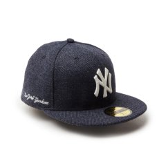 画像9: NEW ERA  59FIFTY Recycle Tweed ニューヨーク・ヤンキース ネイビー (9)