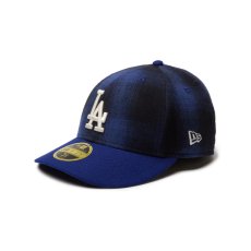 画像1: NEW ERA  LP 59FIFTY MLB Ombre Check ロサンゼルス・ドジャース (1)