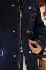 画像7: nonnative  WORKER JACKET COTTON 10oz DENIM RW (7)