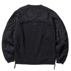 画像2: Liberaiders  COTTON FLEECE QUILTED CREWNECK III (2)