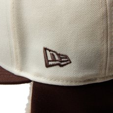 画像11: NEW ERA  59FIFTY Dog Ear ドッグイヤー サンディエゴ・パドレス クローム ブラウンバイザー (11)