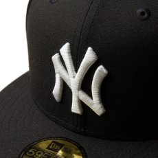 画像9: NEW ERA  59FIFTY Dog Ear ドッグイヤー ニューヨーク・ヤンキース ブラック (9)