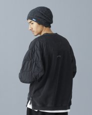 画像12: Liberaiders  COTTON FLEECE QUILTED CREWNECK III (12)