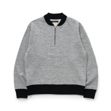 画像1: RATS  HALF ZIP SWEAT (1)