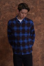 画像8: RATS  CR FLANNEL CHECK SHIRT (8)