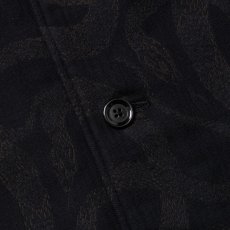 画像4: CALEE  JACQUARD HALF COAT ＜SNAKE PATTERN＞ (4)