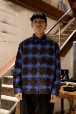 画像9: RATS  CR FLANNEL CHECK SHIRT (9)