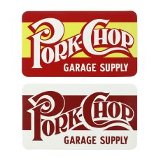 画像3: PORKCHOP GARAGE SUPPLY  SQUARE LOGO STICKER SET (3)