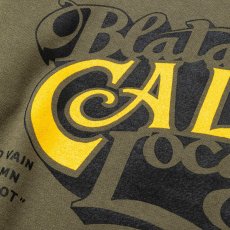 画像6: CALEE  CAL BL LOGO CREW NECK SW ＜NATURALLY PAINT DESIGN＞ (6)