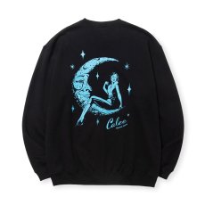 画像3: CALEE  SYNDICATE RETRO GIRL CREW NECK SW ＜NATURALLY PAINT DESIGN＞ (3)