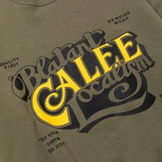 画像4: CALEE  CAL BL LOGO CREW NECK SW ＜NATURALLY PAINT DESIGN＞ (4)