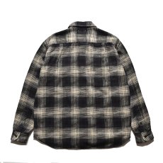 画像16: MINEDENIM  Distortion Ombre Check Flannel Over SH (16)