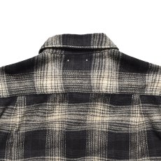 画像17: MINEDENIM  Distortion Ombre Check Flannel Over SH (17)