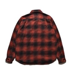 画像10: MINEDENIM  Distortion Ombre Check Flannel Over SH (10)