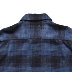 画像5: MINEDENIM  Distortion Ombre Check Flannel Over SH (5)