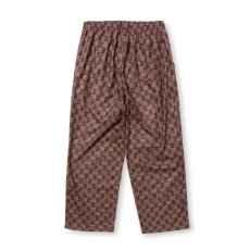 画像3: CALEE  ALLOVER PATTERN MICRO FLLECE WIDE RELAX PANTS (3)