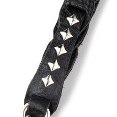 画像3: CALEE  CHAIN LEATHER WRIST STRAP (3)