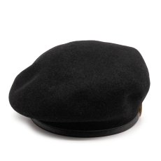 画像1: THE H.W.DOG&CO.  LEATHER BERET 63 (1)