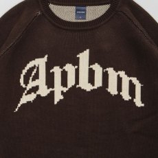 画像4: APPLEBUM  "APBM" Knit Sweater (4)