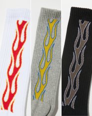 画像11: RADIALL   FLAMES - 1PAC SOX LONG/DRALON (11)