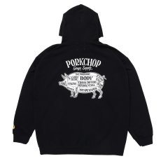 画像1: PORKCHOP GARAGE SUPPLY  PORK BACK HOODIE (1)