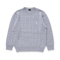 画像3: RATS  CASHMERE CABLE KNIT (3)