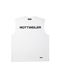 画像1: ROTTWEILER 【先行予約】R9 LOGO SLEEVELESS TEE (1)