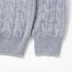 画像8: RATS  CASHMERE CABLE KNIT (8)