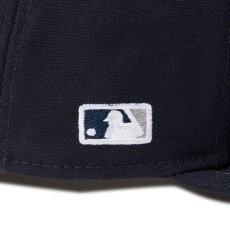 画像10: NEW ERA  59FIFTY MLB Visor Logo ニューヨーク・ヤンキース ネイビー (10)