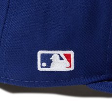 画像10: NEW ERA  59FIFTY MLB Visor Logo ロサンゼルス・ドジャース ダークロイヤル (10)