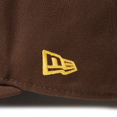 画像9: NEW ERA  59FIFTY MLB Visor Logo サンディエゴ・パドレス ウォルナット (9)