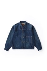 画像1: OLD JOE   RIVETED ONE POCKET JEAN JACKET (1)