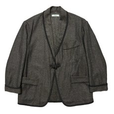 画像1: exodus  HERRINGBONE SHAWL COLLAR JACKET (1)