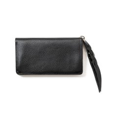 画像2: CALEE  PLANE LEATHER LONG WALLET ＜STUDS CHARM＞ (2)