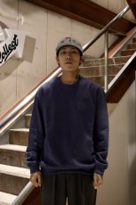 画像10: CALEE  CALEE FOAMING LOGO CREW NECK SW (10)