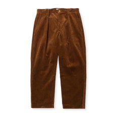 画像2: CALEE  8w COURDUROY TUCK WIDE SLACKS (2)