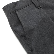 画像6: CALEE  THERMOLITE TWILL TUCK WIDE SLACKS (6)