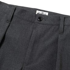 画像5: CALEE  THERMOLITE TWILL TUCK WIDE SLACKS (5)