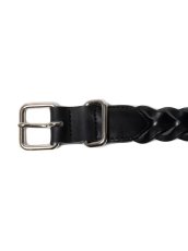 画像2: COOTIE   Leather Braid Belt (2)