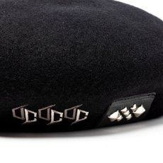 画像4: CALEE  × THE H.W.DOG&CO. EMBROIDERY WOOL BERET (4)