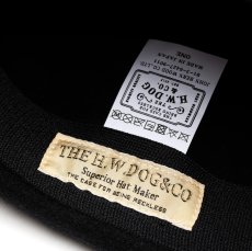 画像5: CALEE  × THE H.W.DOG&CO. EMBROIDERY WOOL BERET (5)