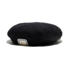 画像2: THE H.W.DOG&CO.  LEATHER WAPPEN FLUFFY BERET (2)