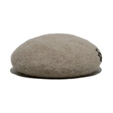 画像11: THE H.W.DOG&CO.  LEATHER WAPPEN FLUFFY BERET (11)