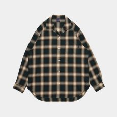 画像1: APPLEBUM  Ombre Check L/S Aloha Shirt (1)