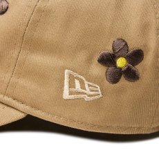 画像7: NEW ERA  9TWENTY MLB Flower Embroidery ボストン・レッドソックス カーキ (7)