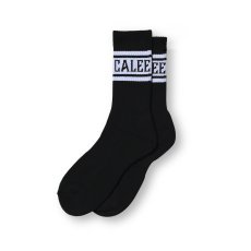 画像2: CALEE  JACQUARD PILE LINE SOCKS (2)