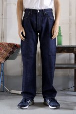 画像6: CALEE  VINTAGE REPRODUCT STRAIGHT DENIM PANTS (6)