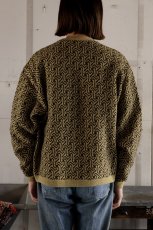 画像6: exodus  GEOMETRIC WOOL CARDIGAN (6)