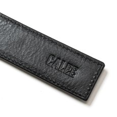 画像5: CALEE  STUDS LEATHER FLAT SHORT KEY RING (5)