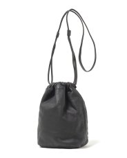 画像1: hobo  DRAWSTRING POUCH COW LEATHER (1)